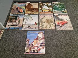 Salon del Auto Illustration 1930 bis 1938 in Französisch