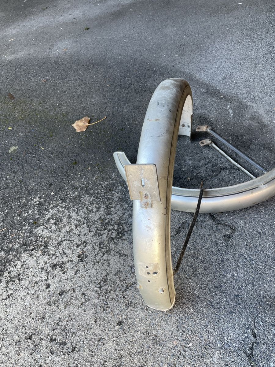 Sachs Parti ricambio per ciclomotori: Prior Schutzbleche mit Halterung – Usato da Ibach venduto da brunnen55 4