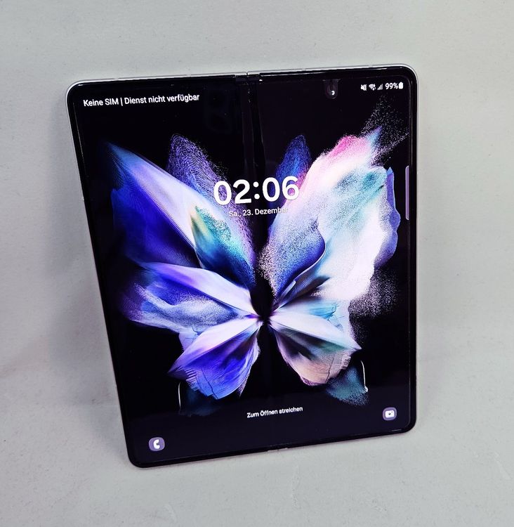 Refurbished Samsung Galaxy Z Fold3 - Phantom Silver (T-Mobile)