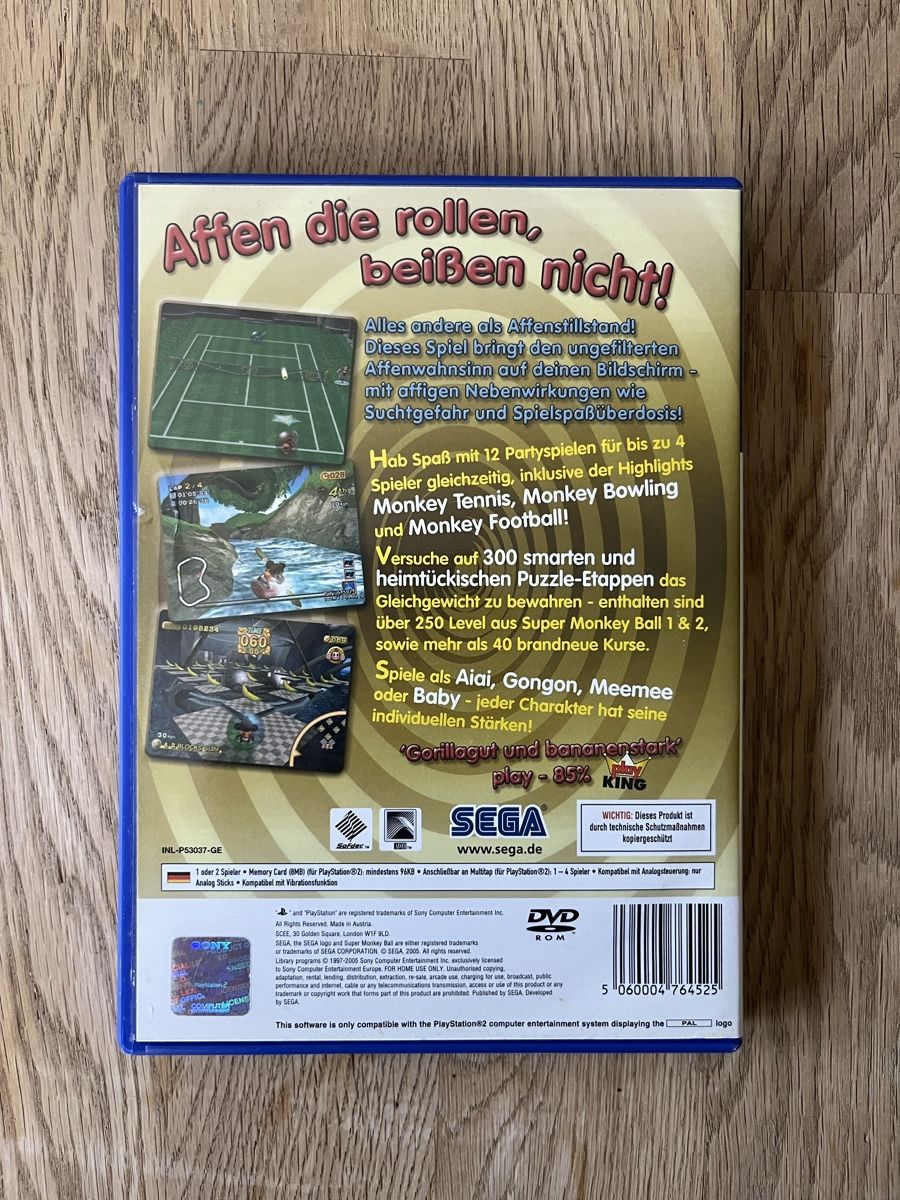Giochi: Super Monkey Ball Deluxe - PS2 – Usato da Baden venduto da tob_t8gw 1
