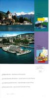 1 Set Ansichtskarten - Zürichsee & Thunersee ET Stempel