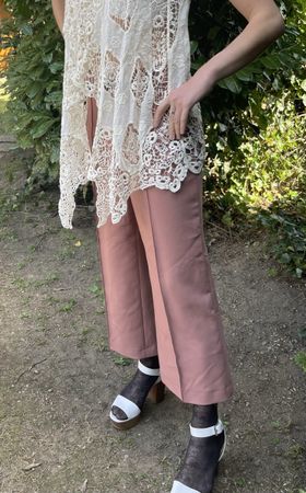 Zara Chic Pantaloni-tg M/L-👌per primavera