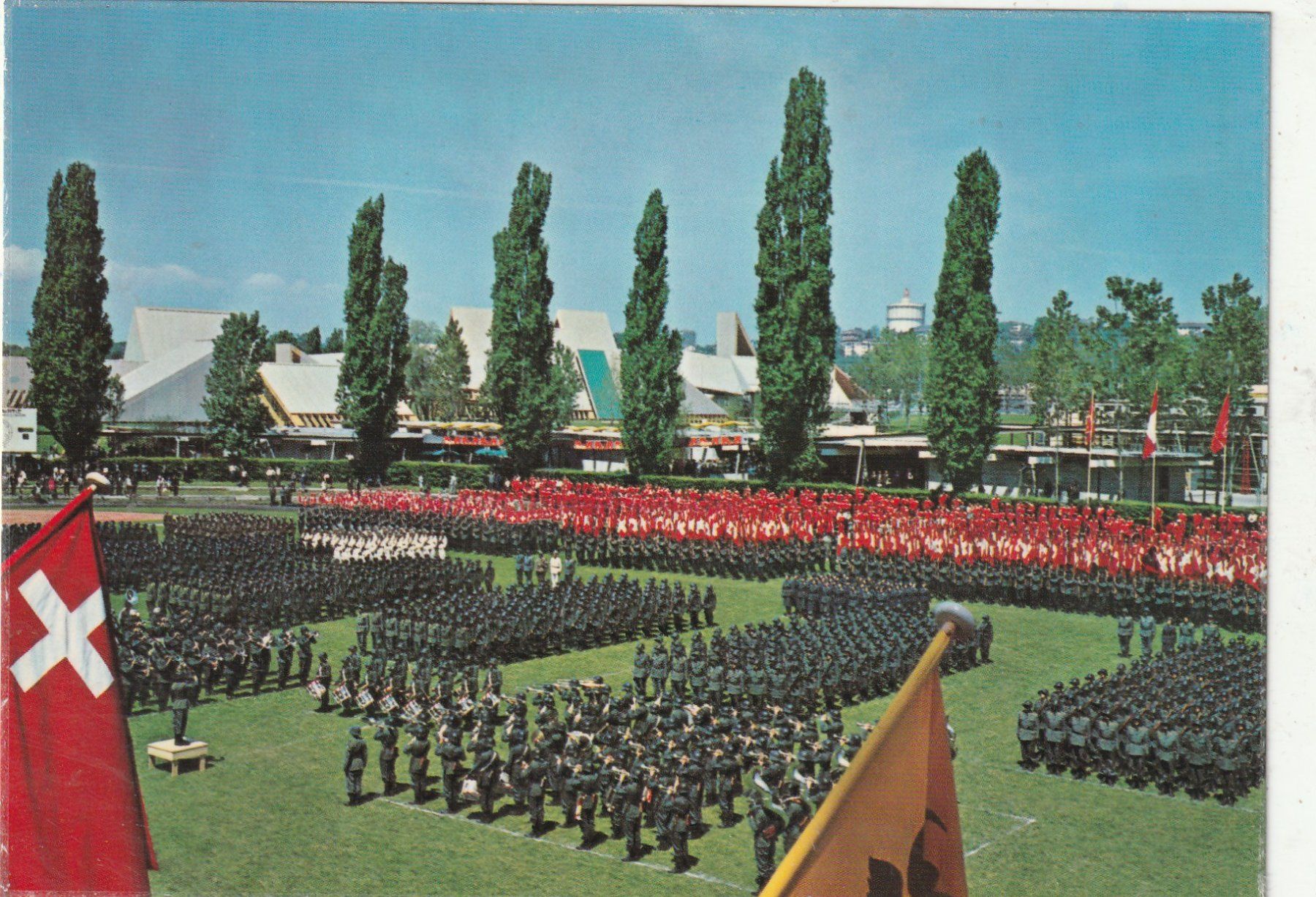 Ansichtskarten: EXPO Lausanne 1964 – Gebraucht aus Lumbrein von made02