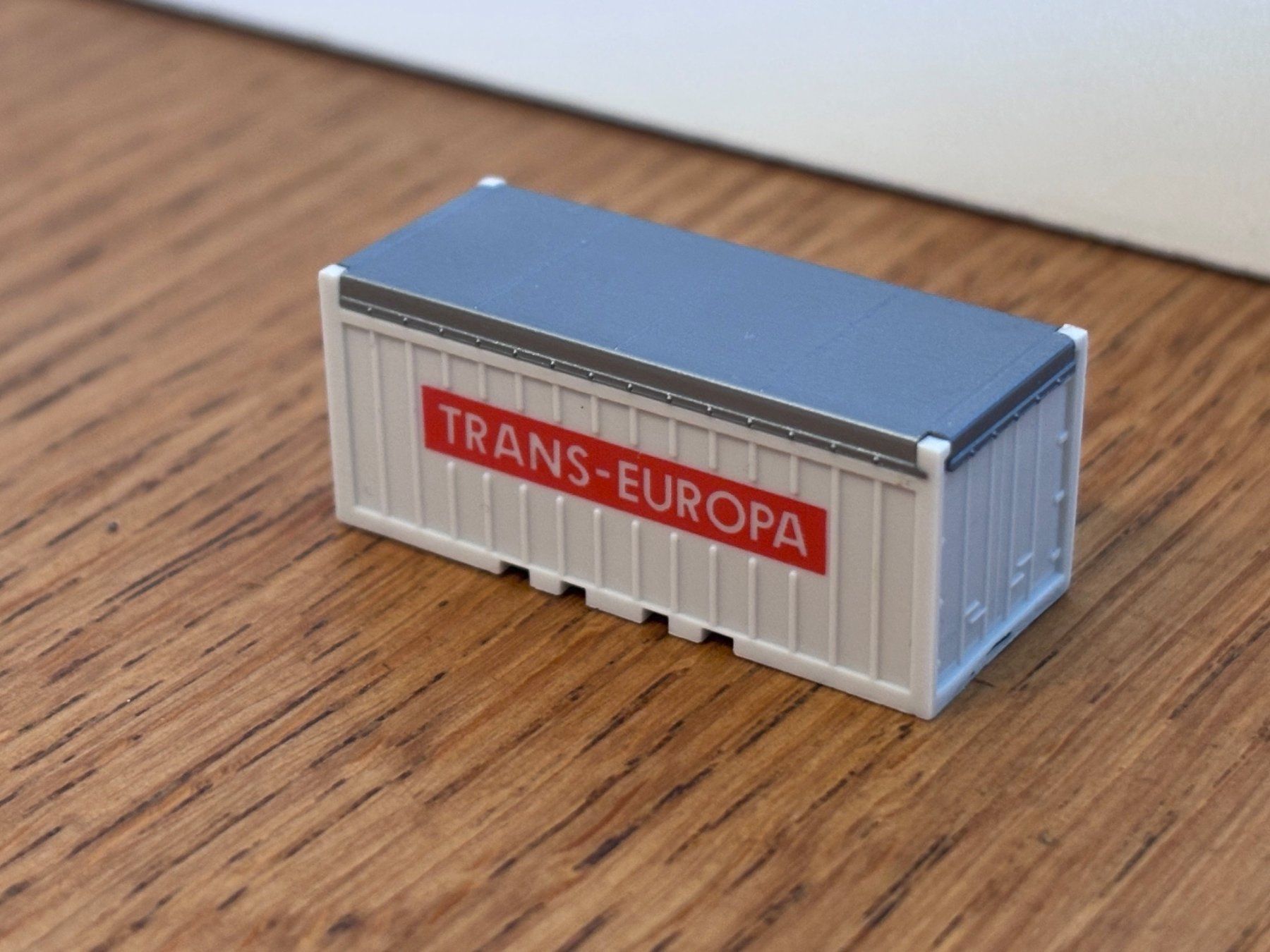 Modellini di ferrovie: L2485: Container (Spur N) – Usato da Birsfelden venduto da Birs_25 2