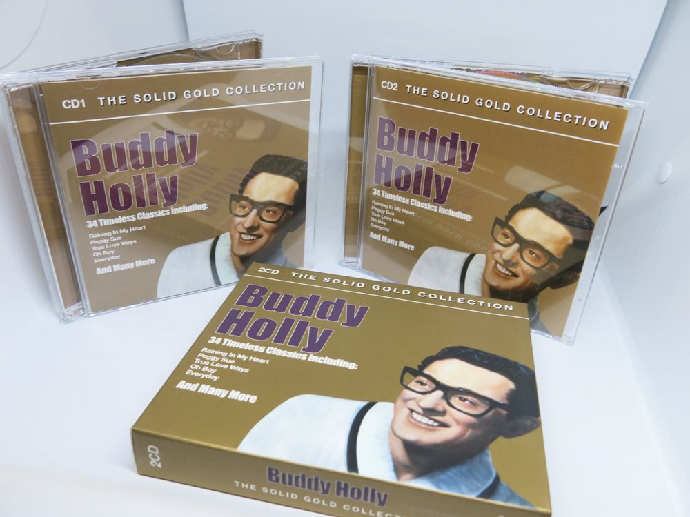 2 CD Set: Buddy Holly - The Solid Gold Collection | Kaufen auf Ricardo