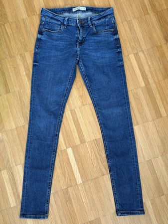 Stylische Zara Denim Jeans Z1975, Gr. 34 (No. 2)