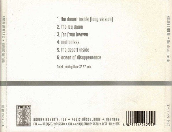 CD: Kirlian Camera - Desert Inside (CD, vergriffen!) – Usato da Uzwil venduto da visions77 1