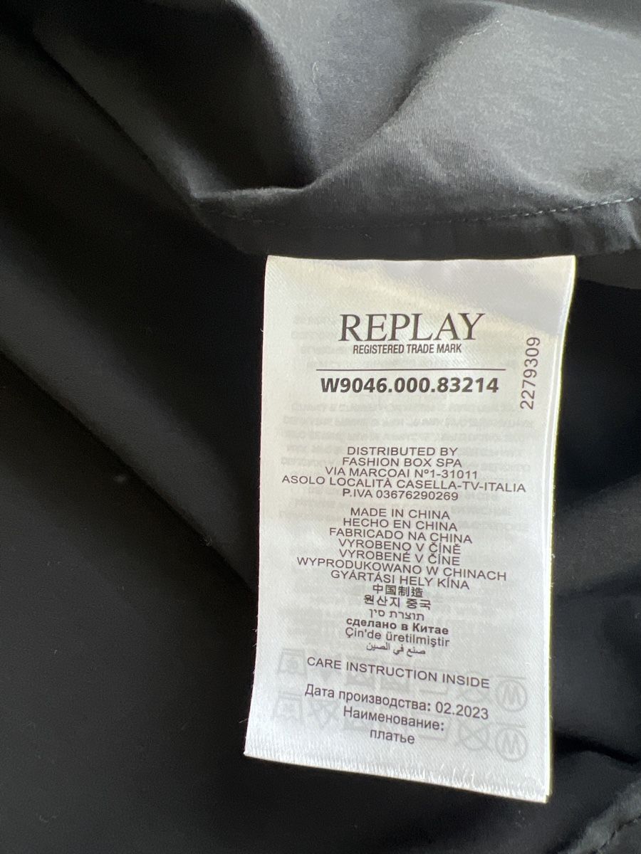 Replay Kleider: Replay Hemdkleid schwarz – Neu (gemäss Beschreibung) aus Zug von MyraTho 5