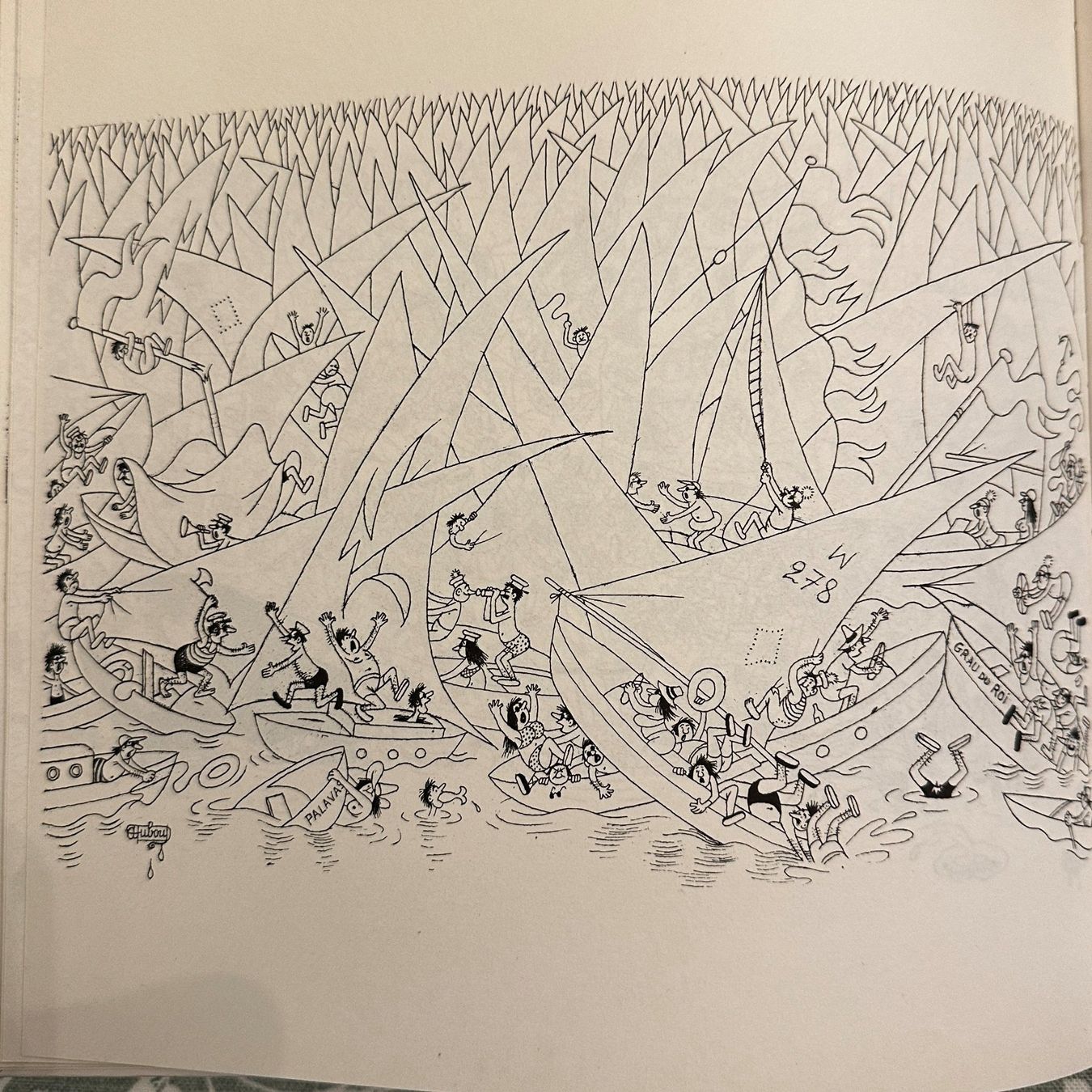 Comics: Dubout 1974, mit einigen Zeitungsausschnitte – Gebraucht aus Basel von Bingis 4