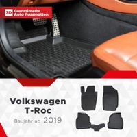 3D Volkswagen T-ROC Fussmatten ab 2019