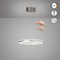 LED Pendelleuchte, Dimmbar, CCT, 50 cm Ø