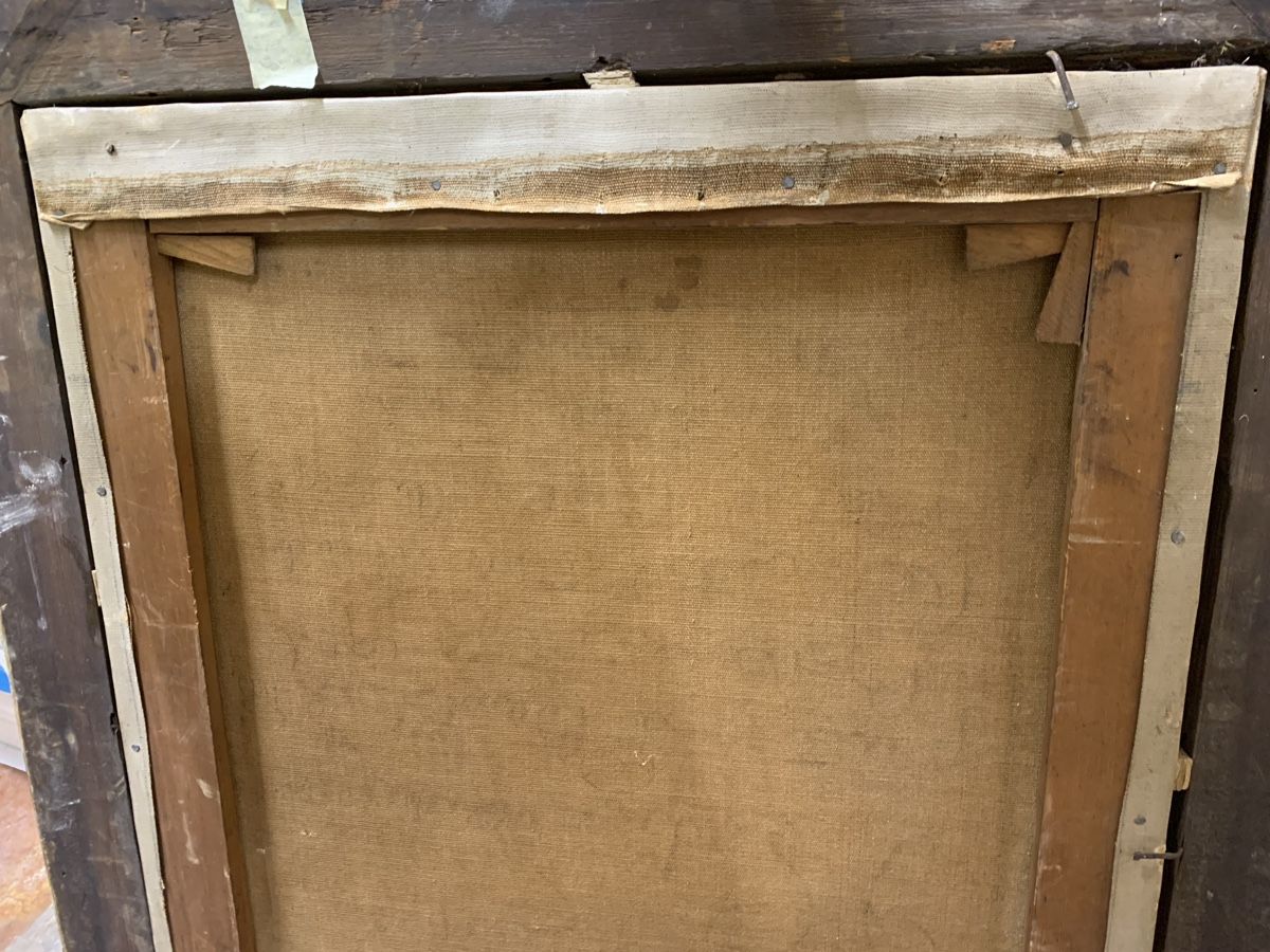Gemälde: Portrait mit Monogramm 19. Jh  – Gebraucht aus Wolfhalden von SecondAntique 3