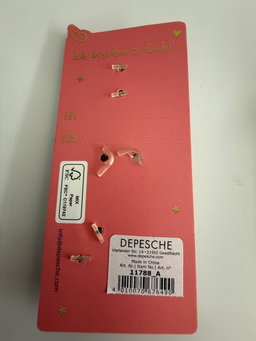 Schlüsselanhänger & - bänder: Neu Schlüsselanhänger Schutzengel – Neu und originalverpackt aus Kirchdorf AG von coco123 1
