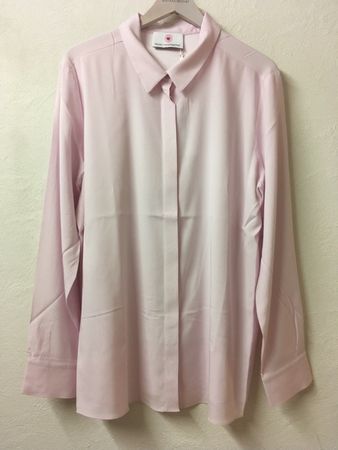 Herzensangelegenheit Bluse Seide matt zart rosa Gr 44
