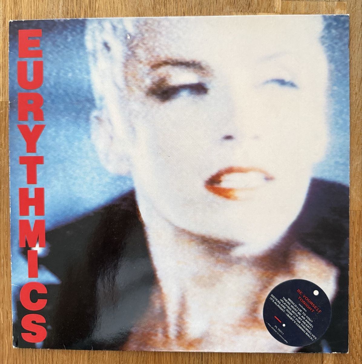 Dischi in vinile: Eurythmics Be Yourself Tonight Vinyl LP – Usato da Goldach venduto da Donpancho