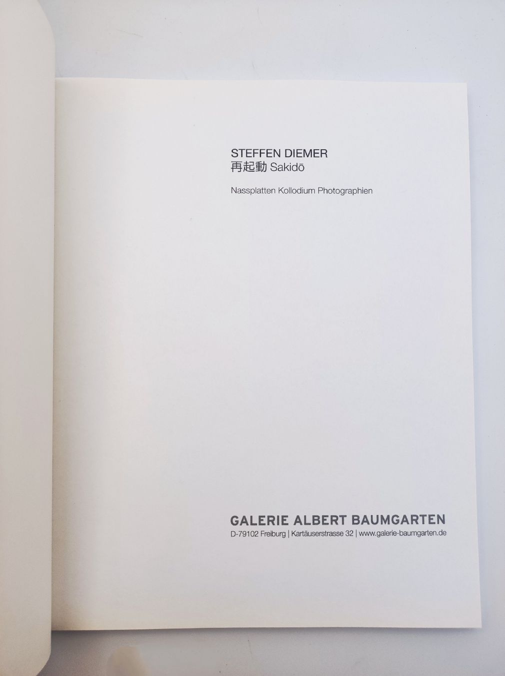 Libri: PHOTOBOOK - STEFFEN DIEMER – Nuovo (secondo la descrizione) da Goldach venduto da Gaip 5