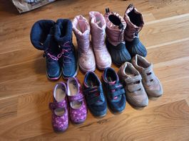 Schuhe Mädchen 6 Paare Grösse 31