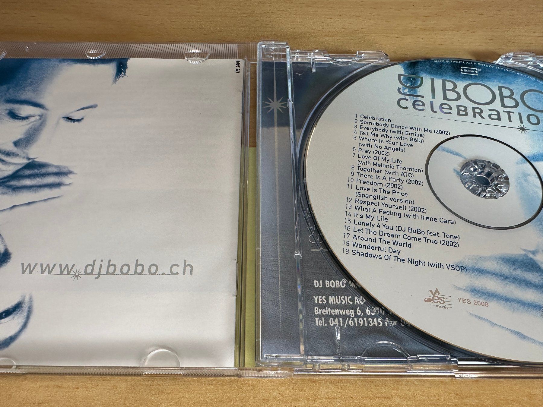 CD: DJ BoBo – Celebration – Usato da Rikon im Tösstal venduto da Alpenmutz 2