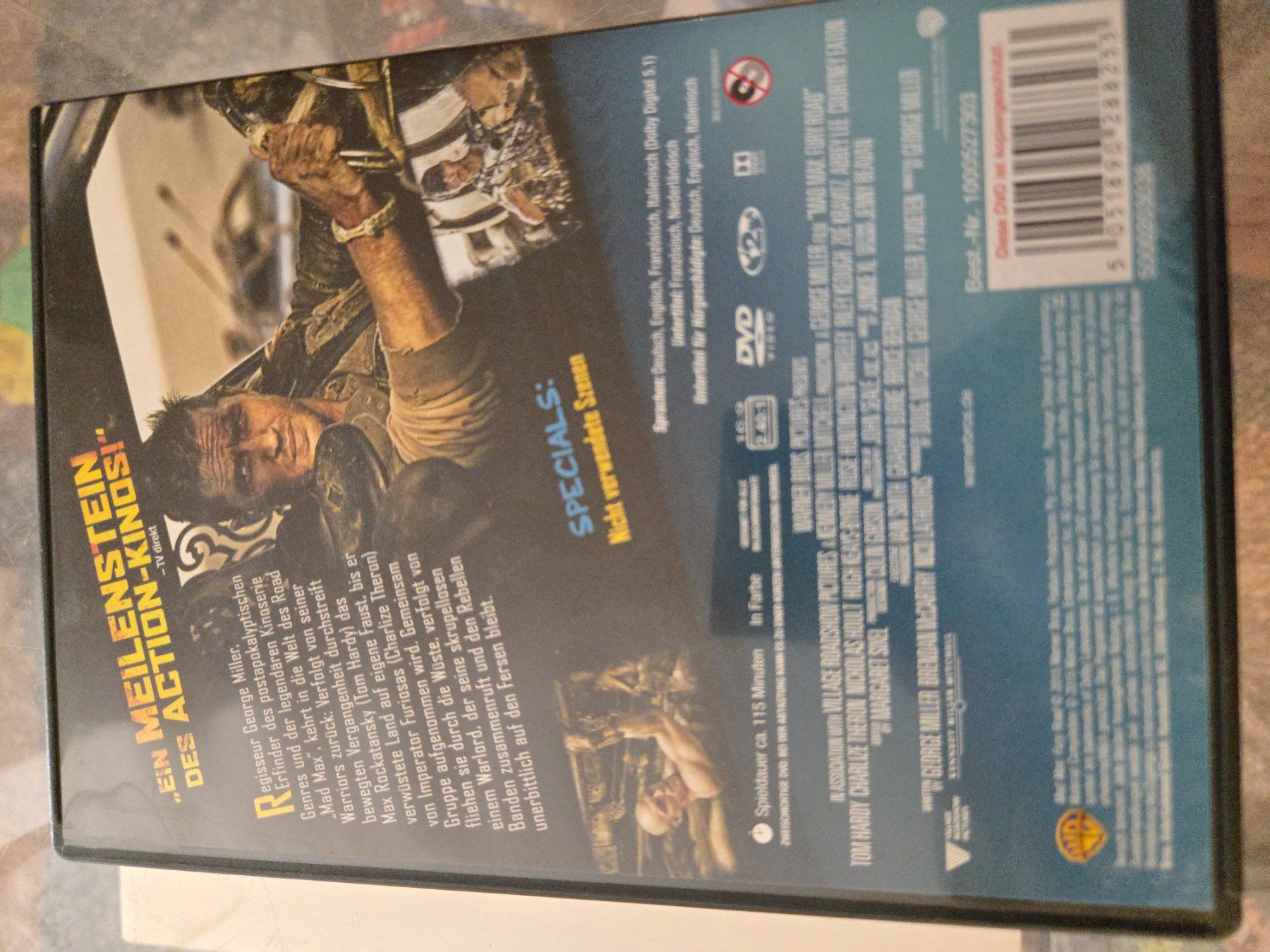 Tutti i DVDs: Mad Max Fury Road DVD – Usato da Bussigny venduto da Kfdlt 1