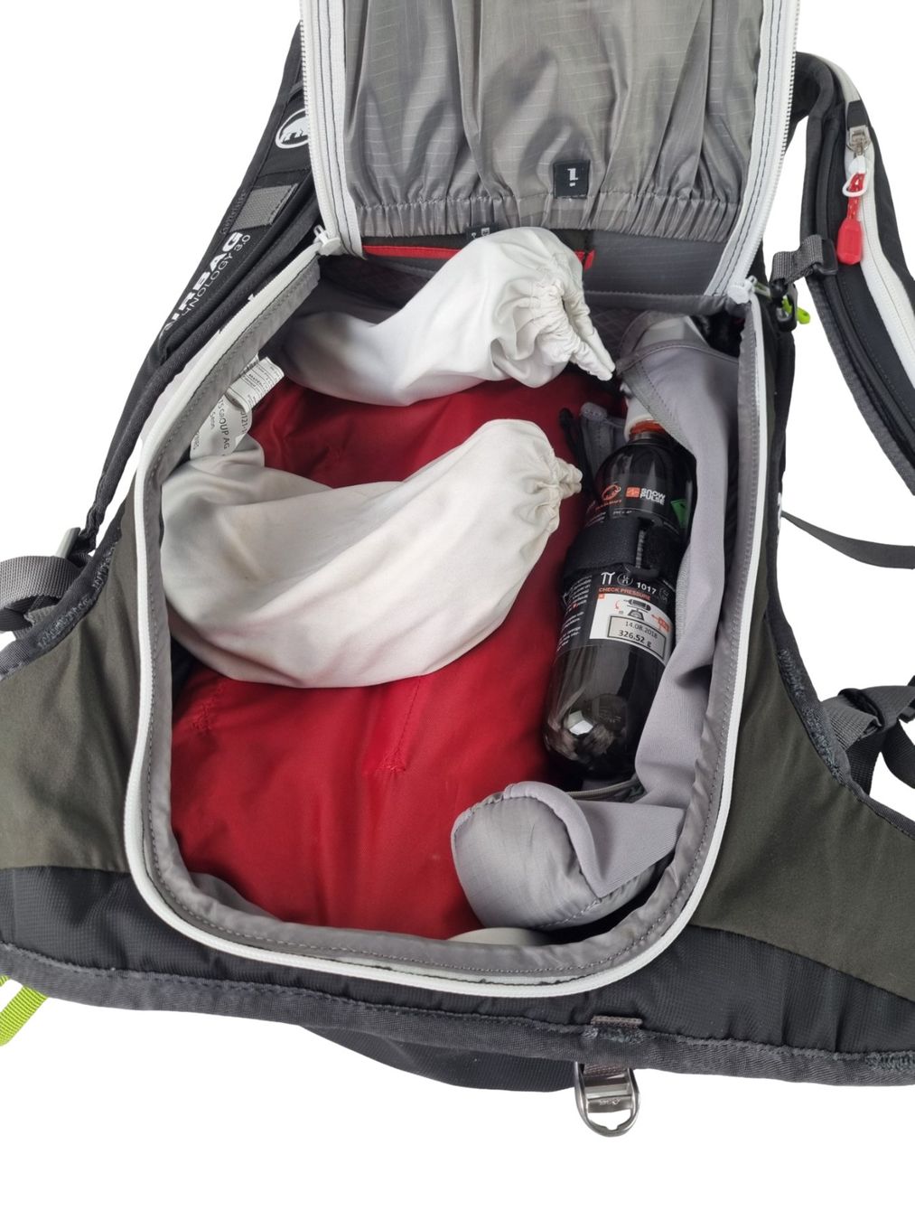 Mammut Zaini: MAMMUT Bergsteiger/Ski-Rucksack mit Airbag System – Nuovo (secondo la descrizione) da Wangen b. Olten venduto da Restwert_Wangen 2