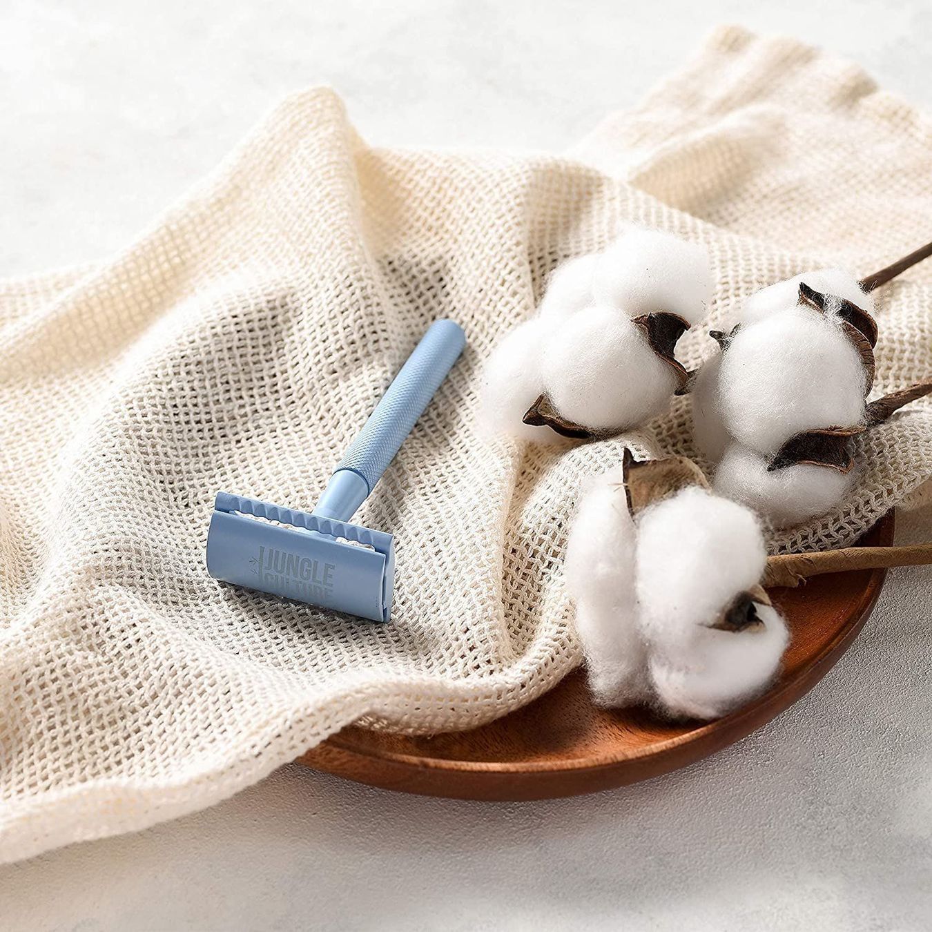 Rasoi & Lamette da barba: Wiederverwendbarer Rasierhobel in Blau – Nuovo e nell'imballaggio originale da Walenstadt venduto da Trend-24 4