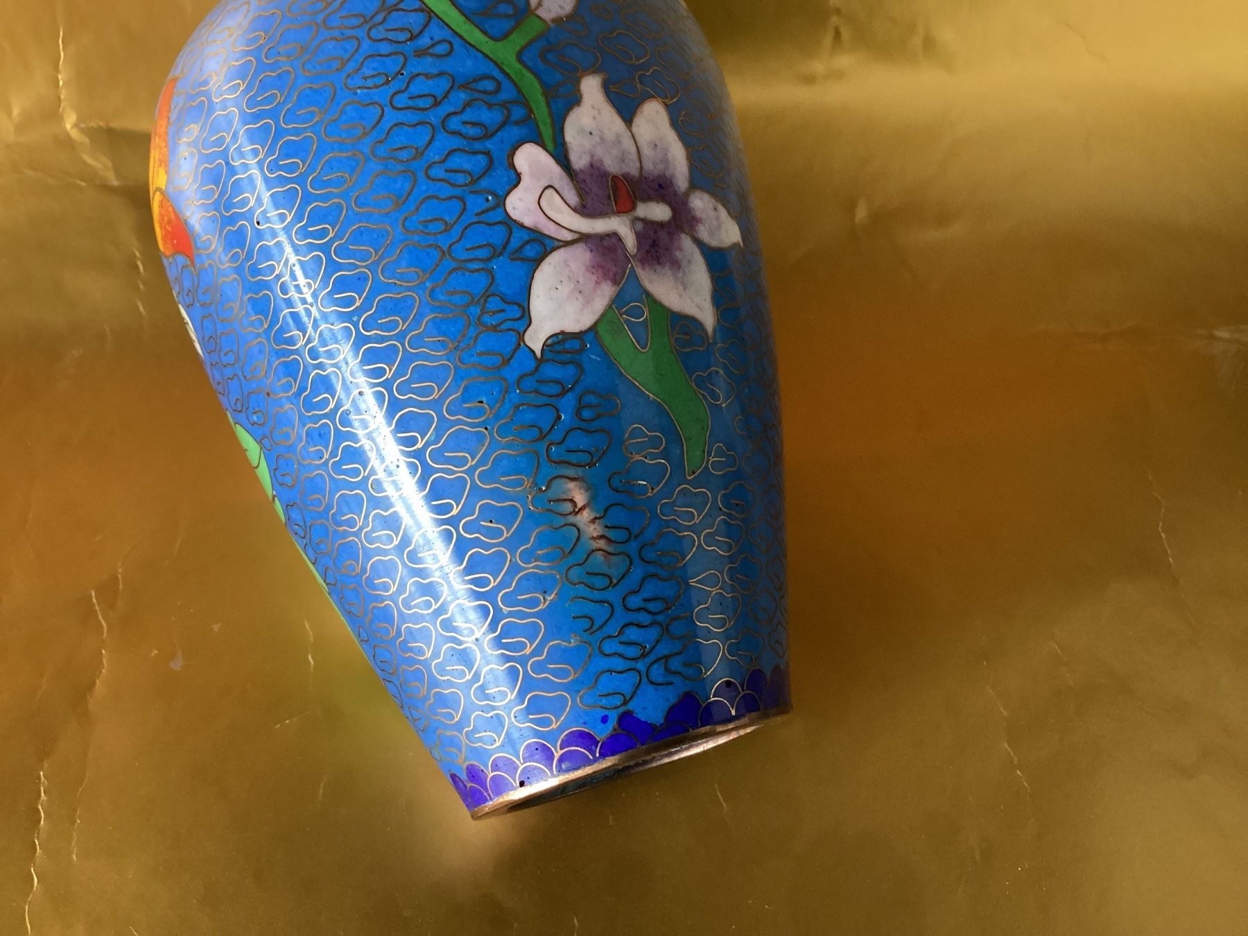 Vasi & Recipienti: Jingfa  / 2 Blumenvase Cloisonné /  Metall – Usato da Beinwil am See venduto da kae_gh7c 8
