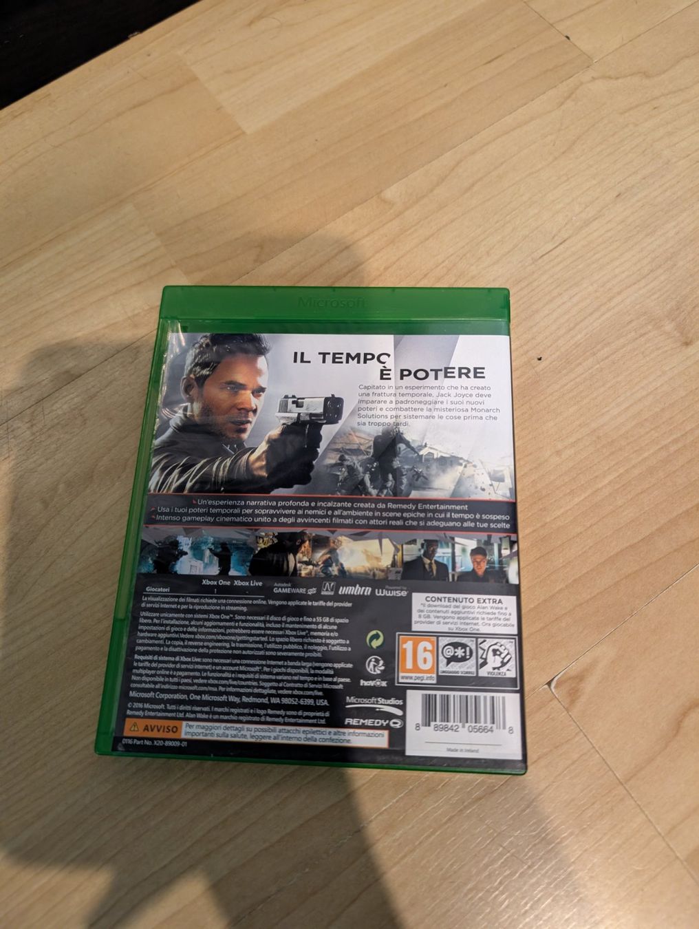 Giochi: Quantum break Microsoft Xbox one/series x – Usato da Giubiasco venduto da Ticinerd 1