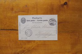 1893 GS PK, Carl Weber Winterthur nach Kirchberg BE
