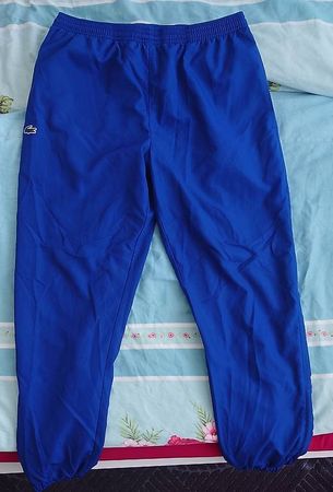 pantalon de survêtement lacoste regular fit xl bleu