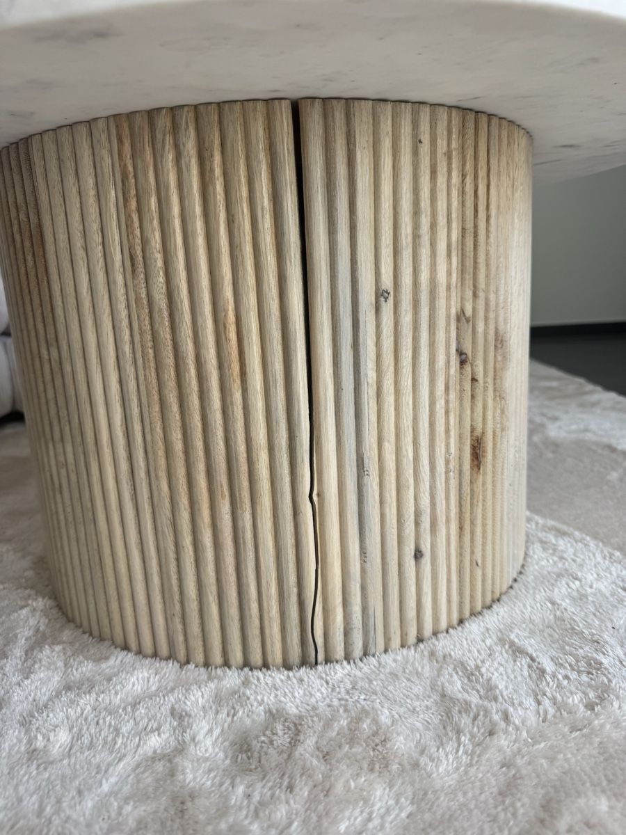 Tavoli: Couchtisch/ Beistelltisch mit Marmorplatte – Usato da Bauma venduto da and_ych8 2