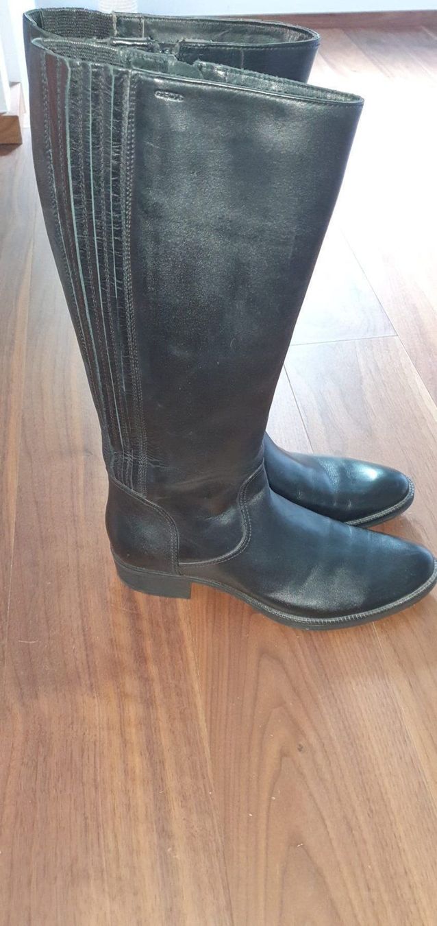 Geox Scarpe da donna: Bottes en cuir Geox – Usato da St-Sulpice VD venduto da juhdu 1