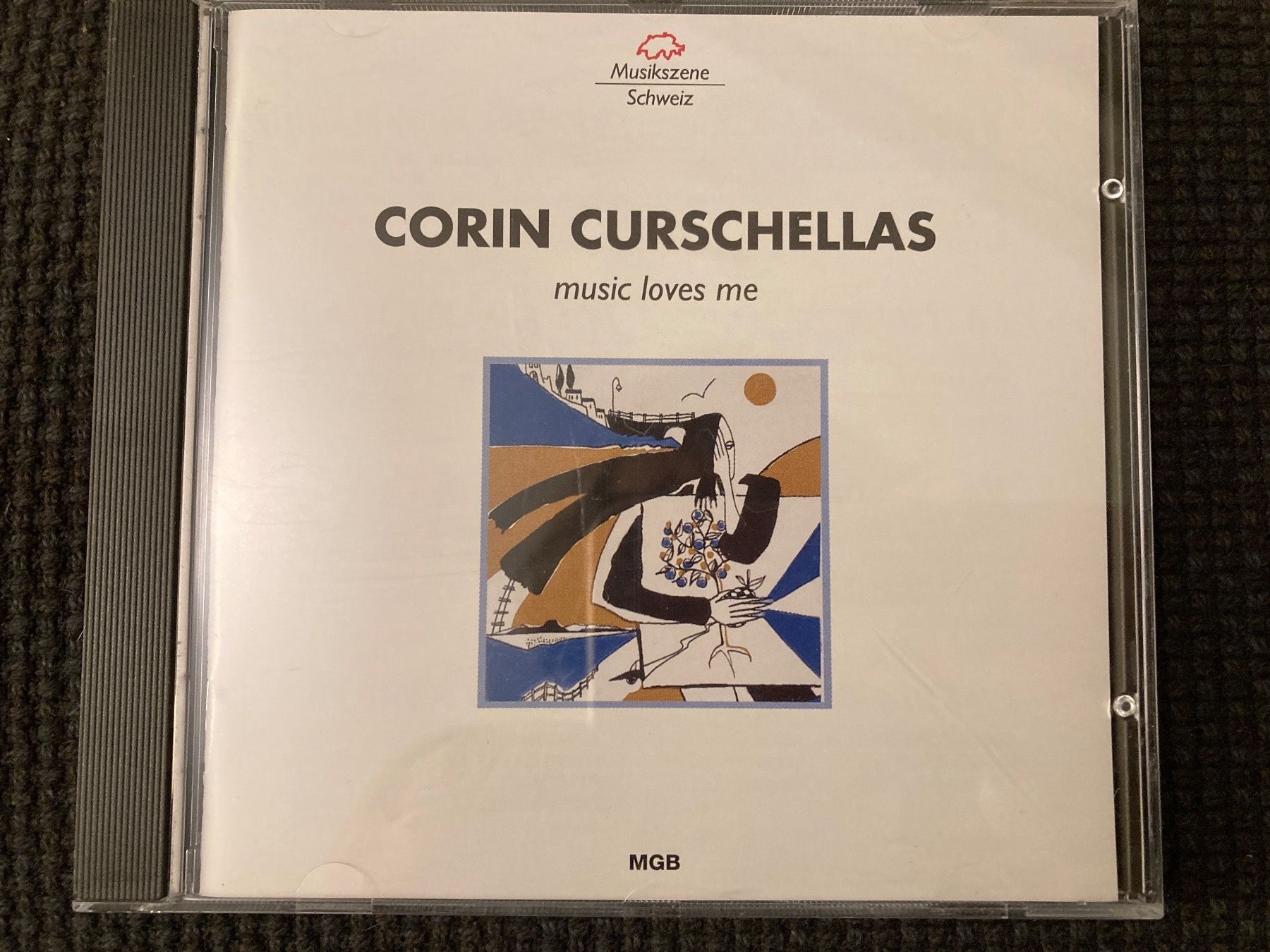 CD: CD, Corin Curschellas, music loves me – Usato da Baden venduto da Yoyo1