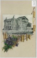 Zürich - Stadttheater - Litho