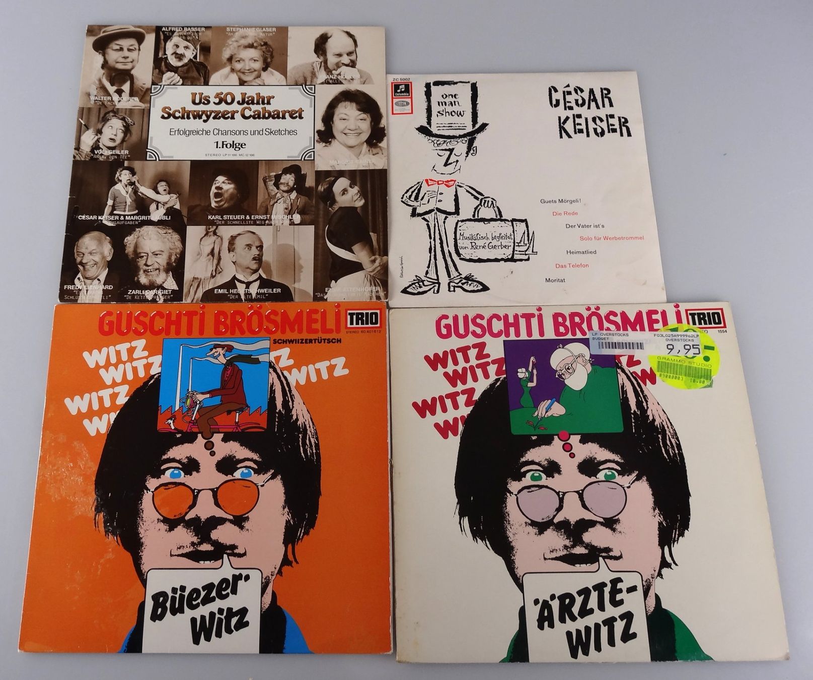 Vinyles: Schallplatten Lot Schweizer Comedy & Cabaret 1 – D'occasion à Rüti ZH par Restwert_Rueti_ZH 1