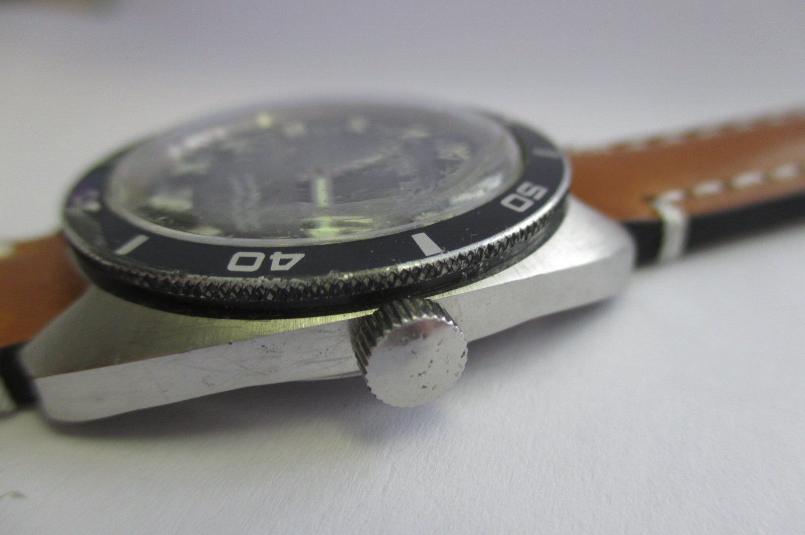 Uhren: Vintage Diver Gamma 200 Meter Edelstahl – Gebraucht aus Zeihen von Swissmade 5
