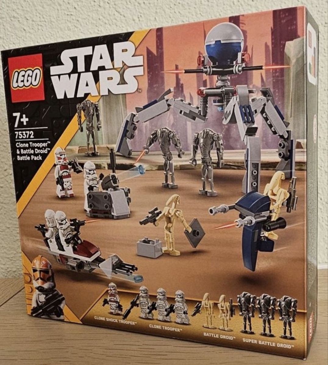 Lego Kit di costruzioni: LEGO Star Wars 75372 Clone Trooper & Battle Droid Battle Pac – Nuovo e nell'imballaggio originale da Mörschwil venduto da Play_Brick_2018