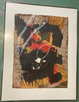 Lithografie moderene Komposition signiert LIONEL  (ID 5540)