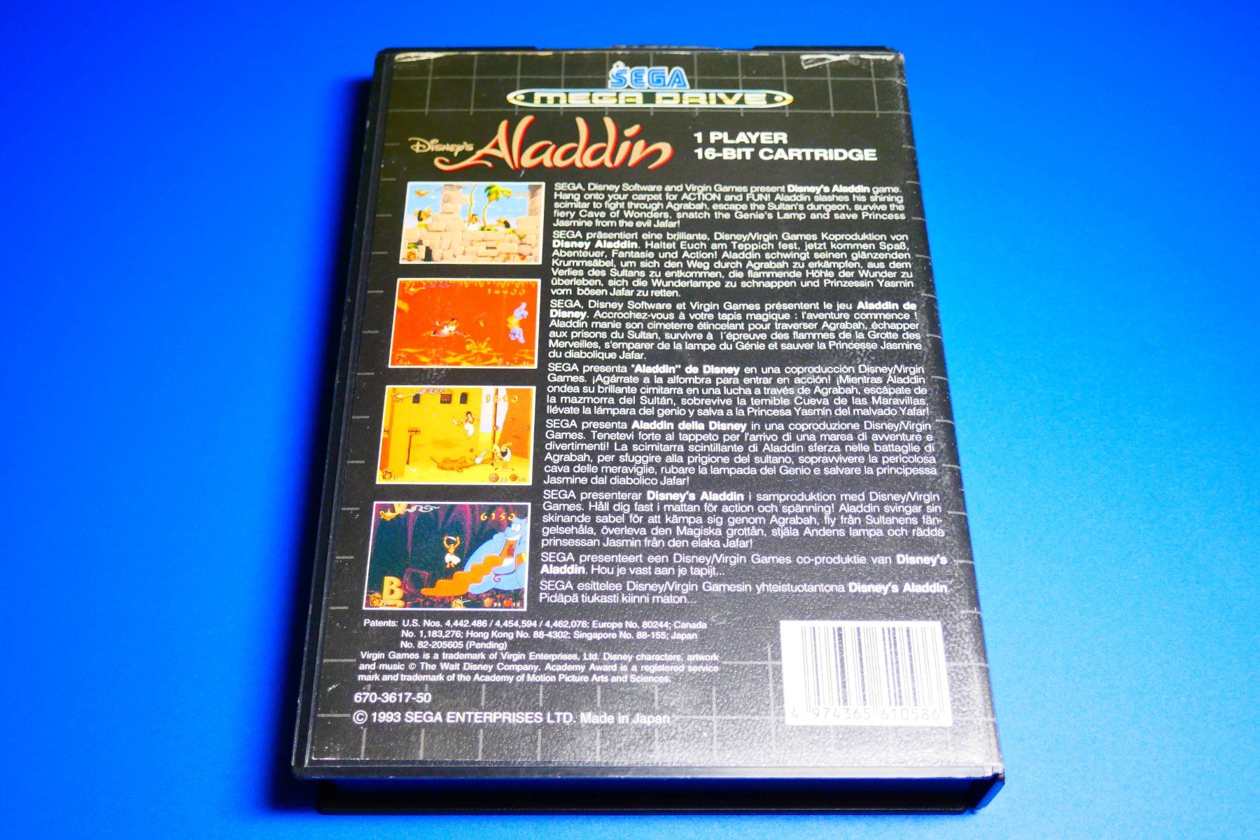Sega Giochi: Aladdin - Sega Mega Drive – Usato da Vuarrens venduto da Espace-Retro 5