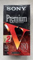 SONY premium VHS Kasetten