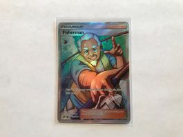 Trainer Fisherman Fullart Hidden Fates EN