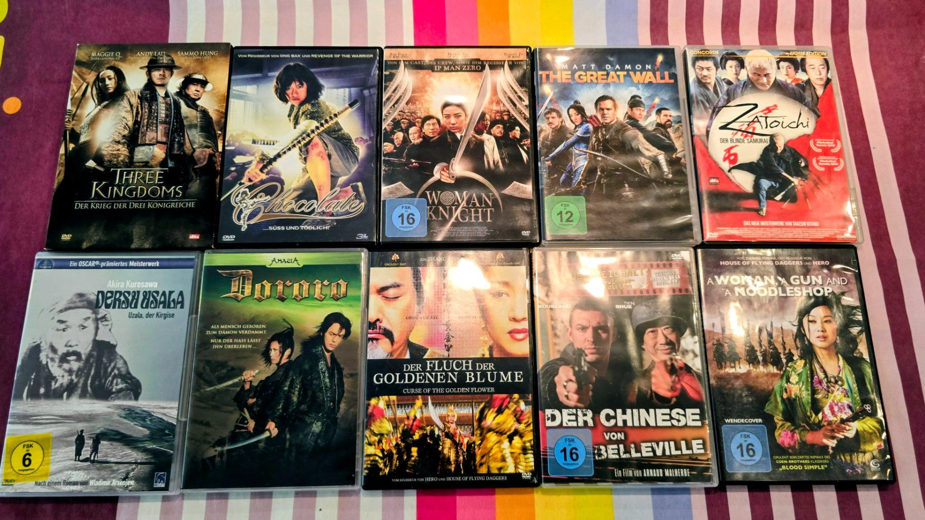Tous les DVDs: 10 X DVD Deutch – D'occasion à Magglingen/Macolin par Vieuxdruide