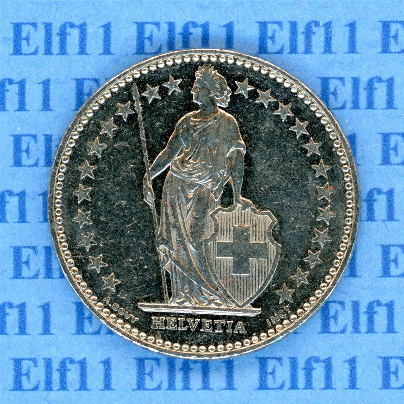Tutti le monete: CHF___2.00 1987 -vz 2 Franken – Usato da Widnau venduto da Elf11 1