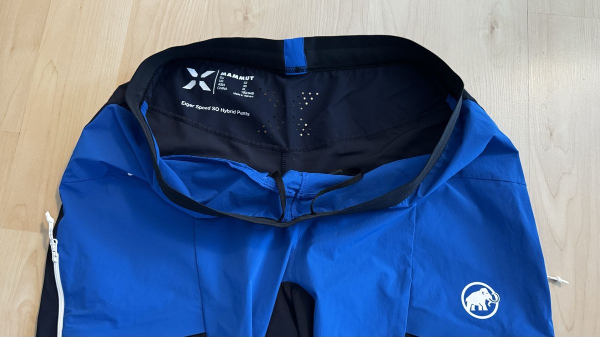 Pantaloni: Eiger Speed SO Hybrid Pants Men Gr. 52, night-azurit – Usato da Wallisellen venduto da zahner_61 1