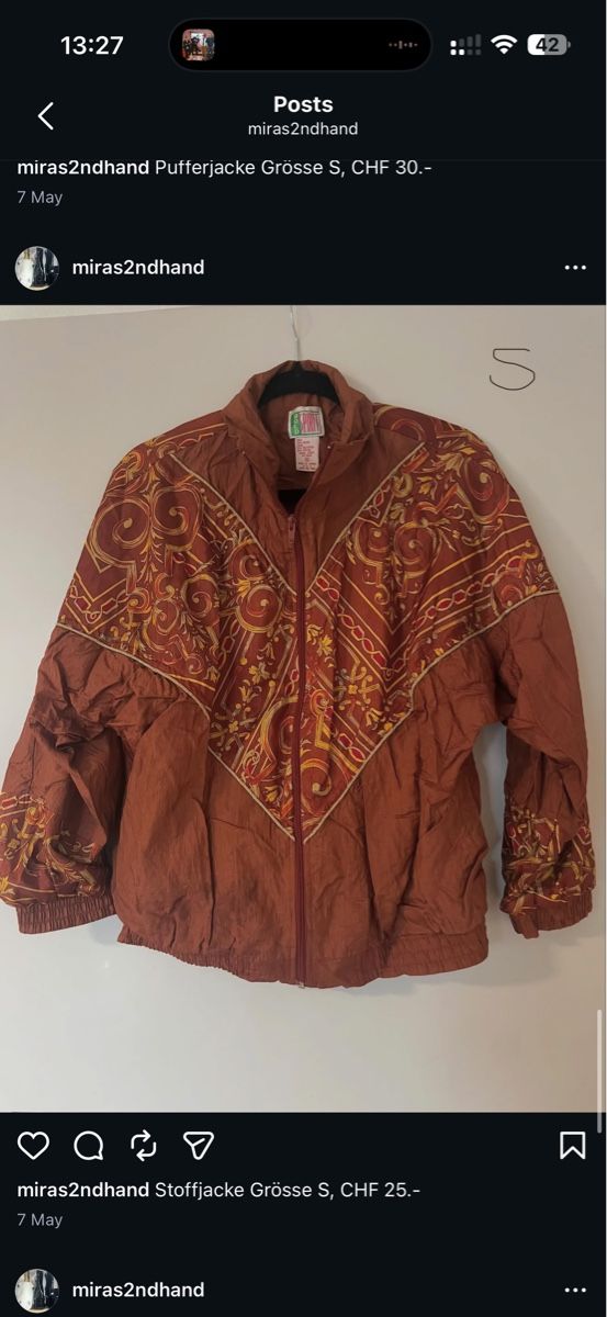 Giacche: Stoffjacke Small 25.- – Usato da Chur venduto da aar_9sh7