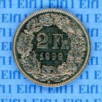 CHF___2.00 1999 -vz 2 Franken