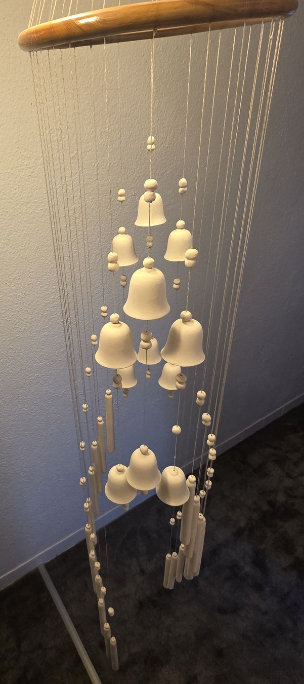 Altro in Decorazioni & Accessori: Dekorative Hängelampe Windspiel Glocken, ca. 140cm lang – Usato da Rheinsulz venduto da Gilea 3