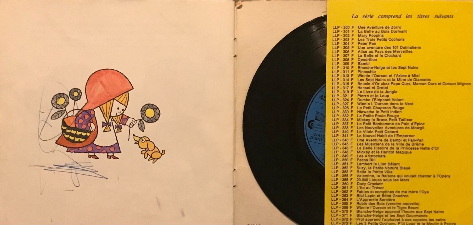 Dischi in vinile: LE PETIT CHAPERON ROUGE – Usato da Bussigny venduto da vinyl-pas-cher 6