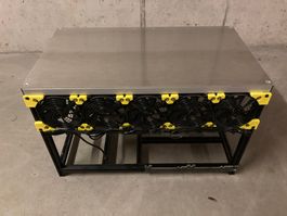 Mining Rig Frame Veddha Minercase mit Aluminium Deckel
