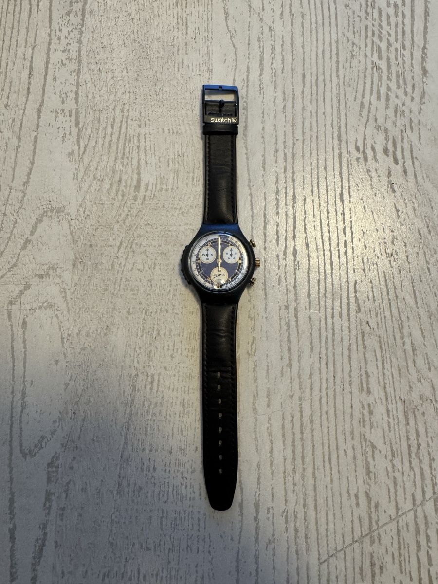 Swatch Orologi: Swatch alarm chrono neu – Nuovo (secondo la descrizione) da Zunzgen venduto da milesdavis76 1