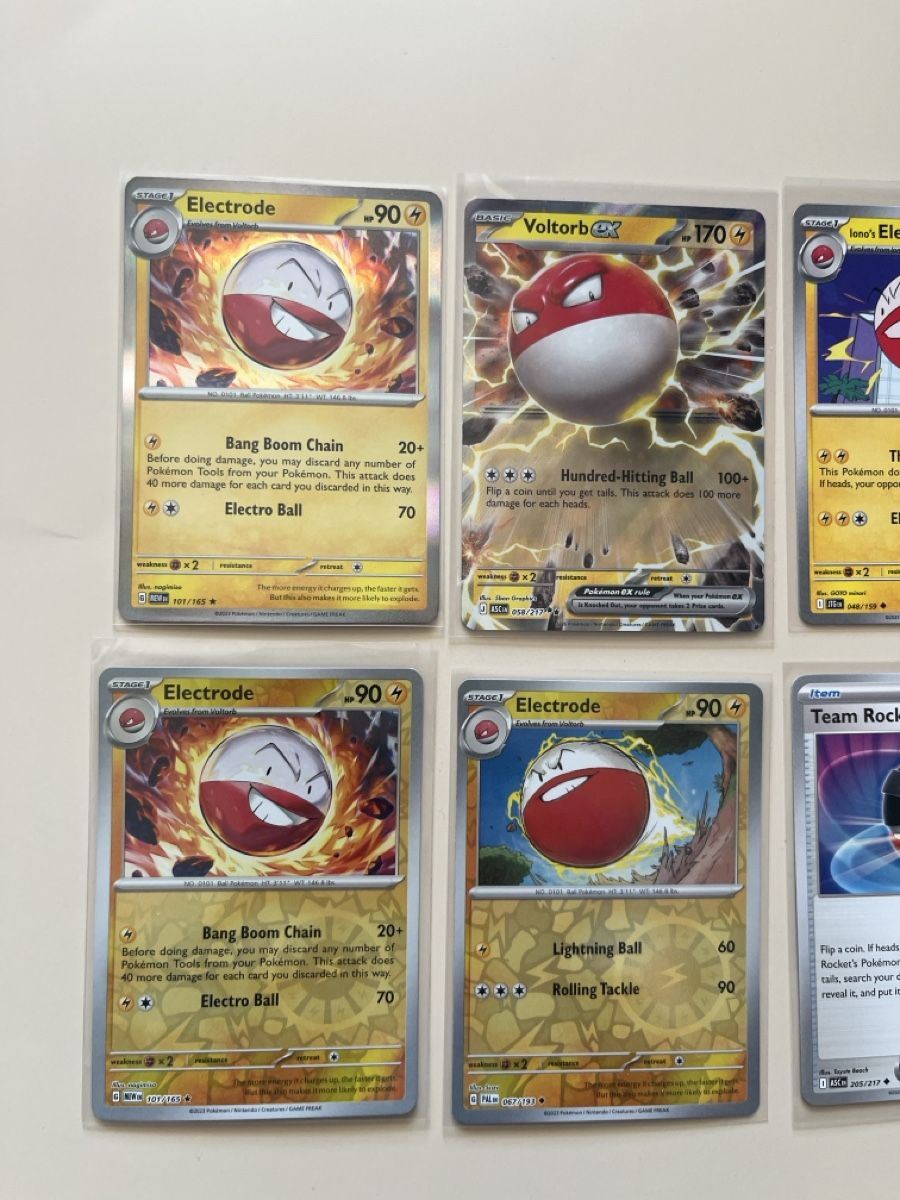 Pokémon Sammelbilder & Trading cards: Pokémon Voltorb Electrode Card Set ex team rocket's Ball – Gebraucht aus Au ZH von curio.concept 1